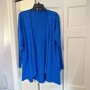 Elegant Blue Women's Cardigan